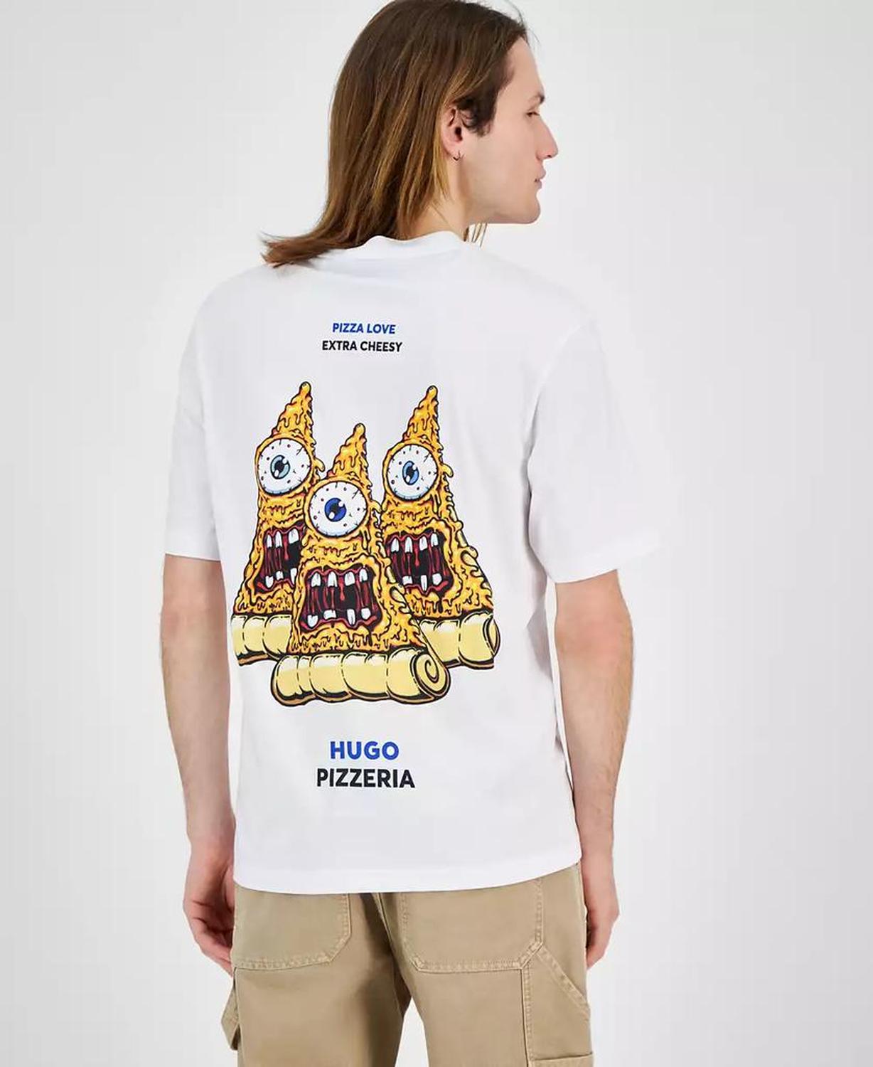 Men's Nizzerio Short Sleeve Crewneck Logo Graphic T-Shirt
