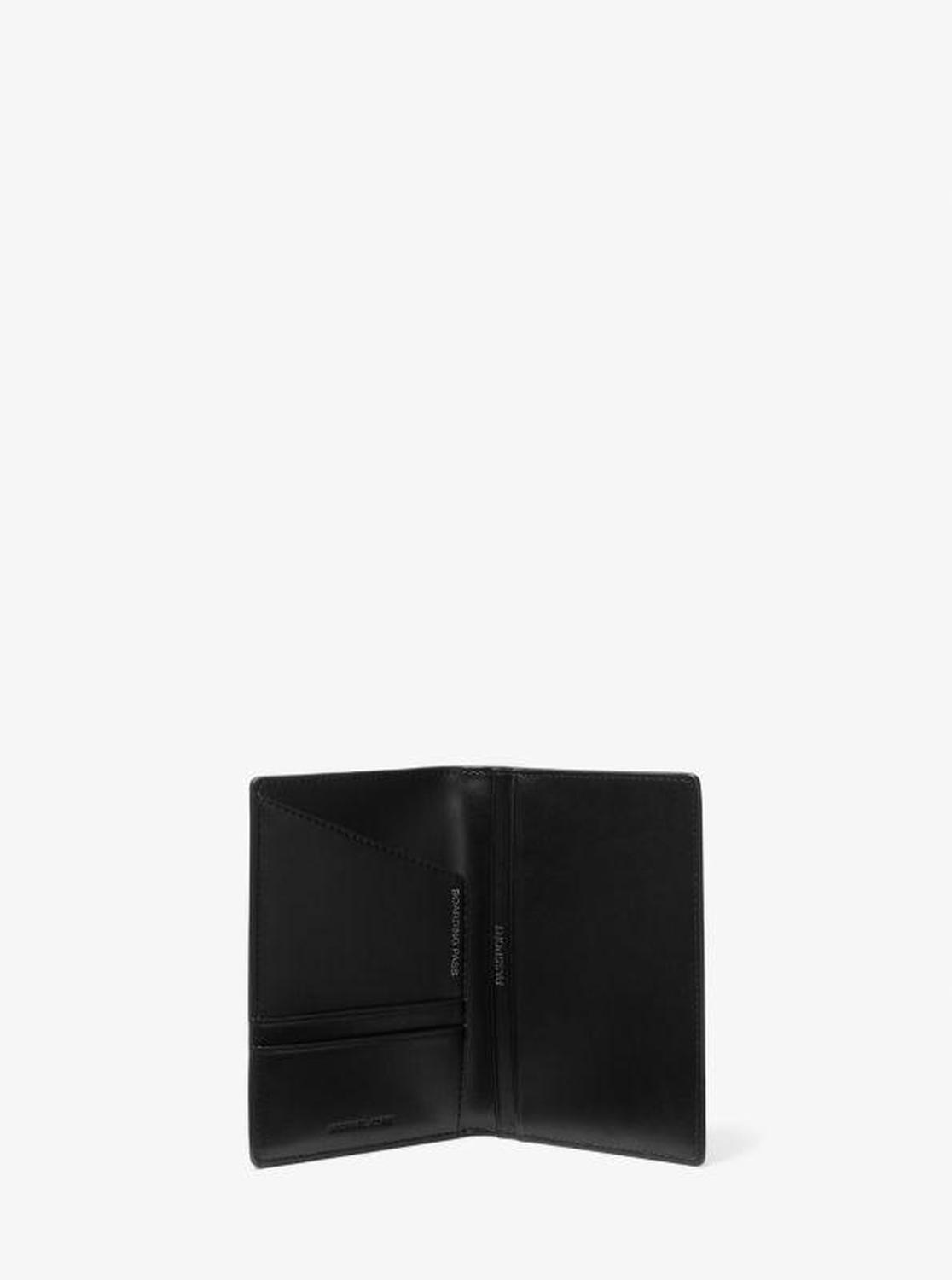 Cooper Saffiano Leather Passport Case and Luggage Tag Gift Set