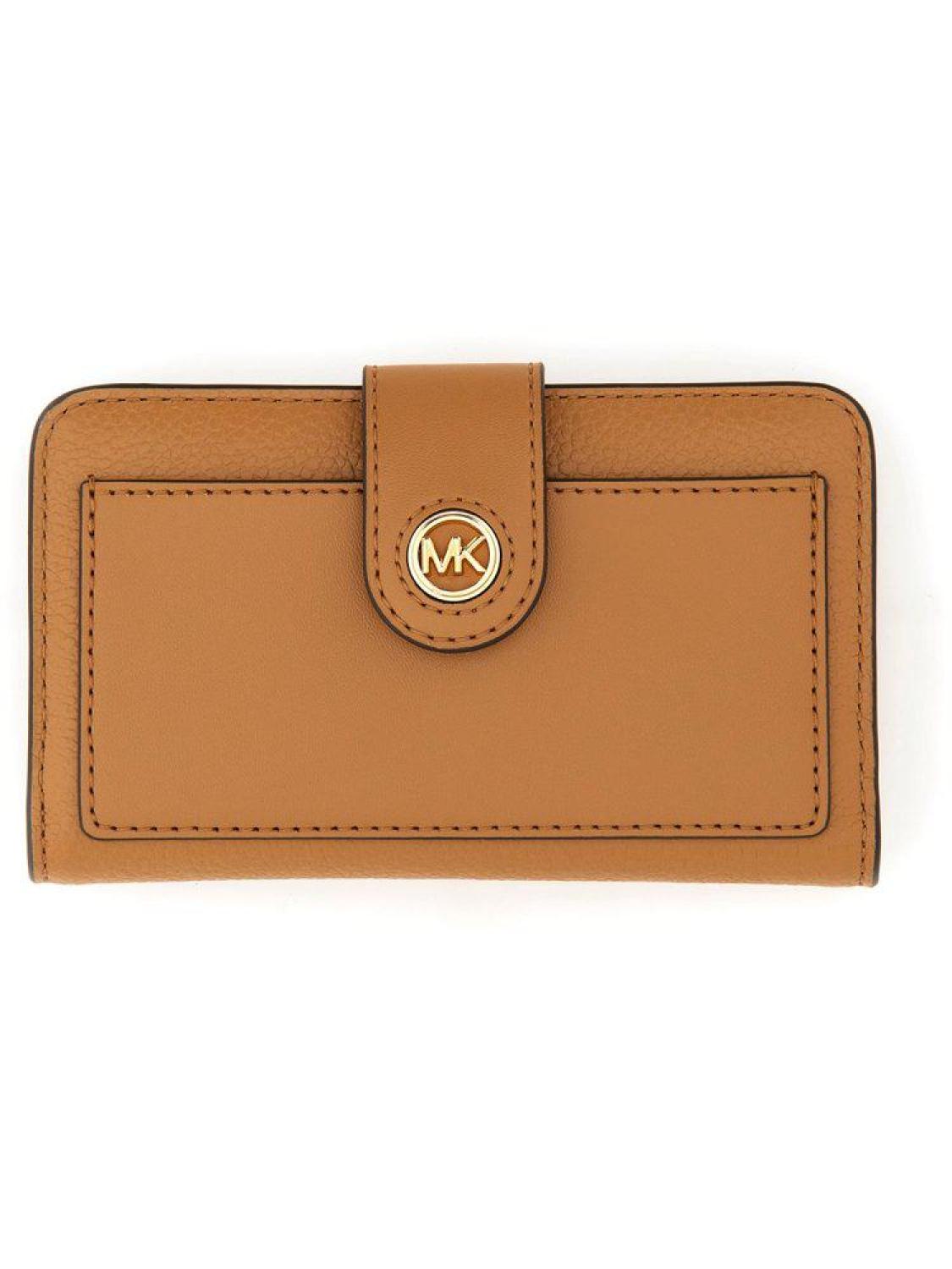 Michael Michael Kors Logo Plaque Bifold Wallet
