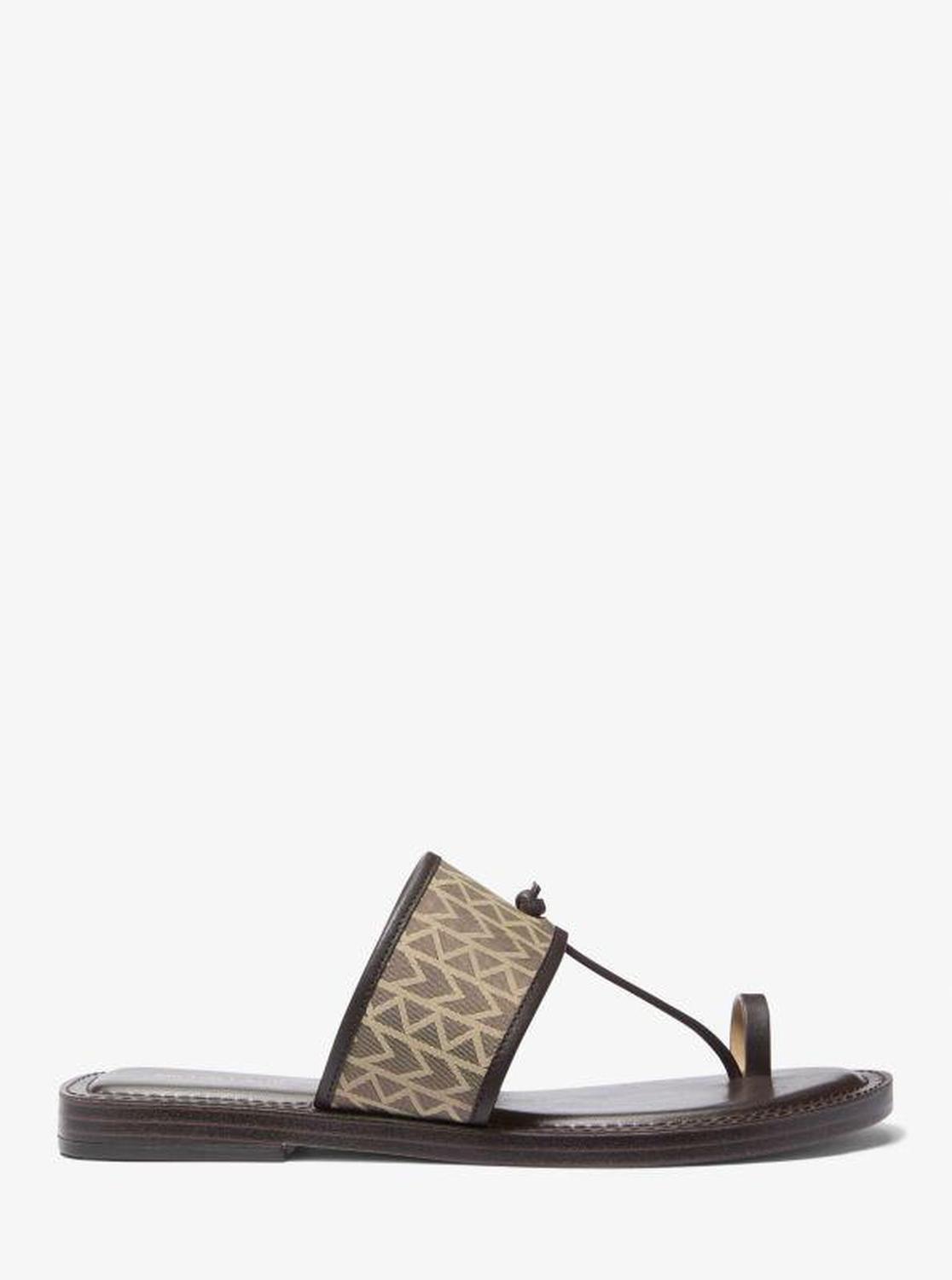 Ashtin MK2000 Logo Jacquard Sandal