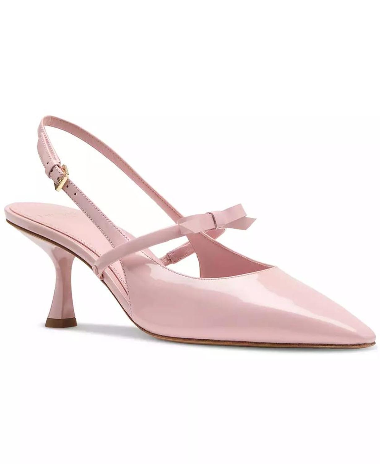Women's Carolina Slingback Kitten-Heel Pumps