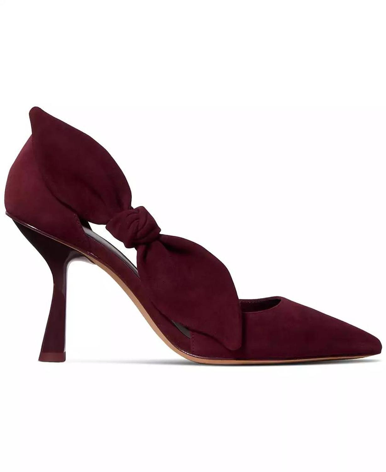 Women's Bunnie Suede Slip-On Pumps