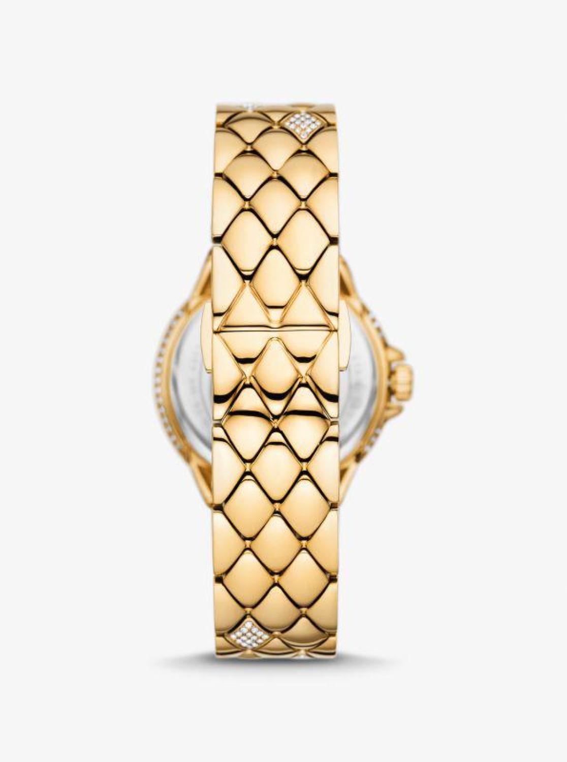 Mini Camille Pavé Gold-Tone Watch