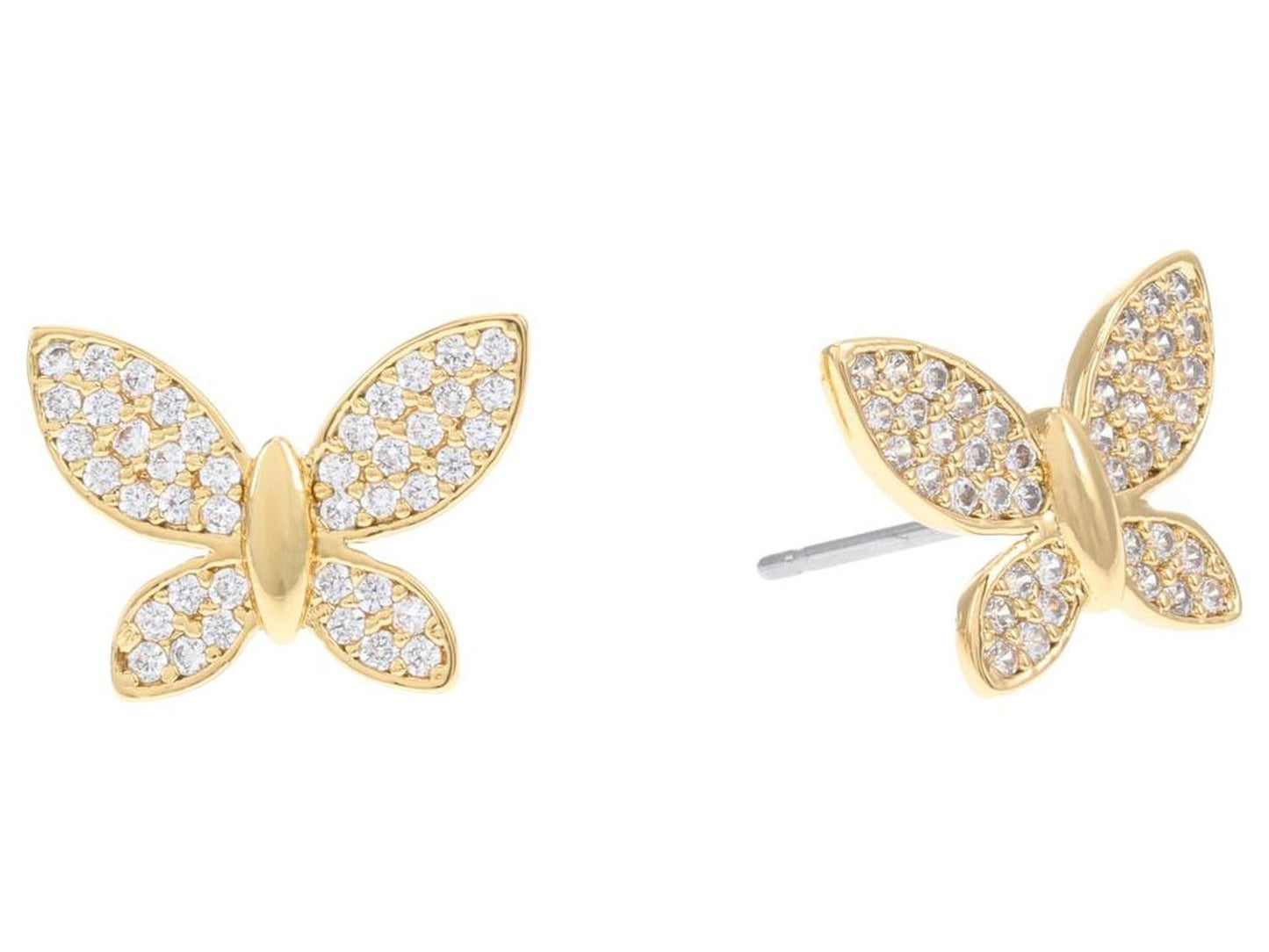 Pave Butterfly Studs