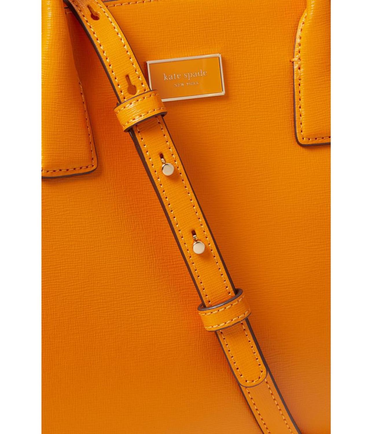 Serena Saffiano Leather Satchel