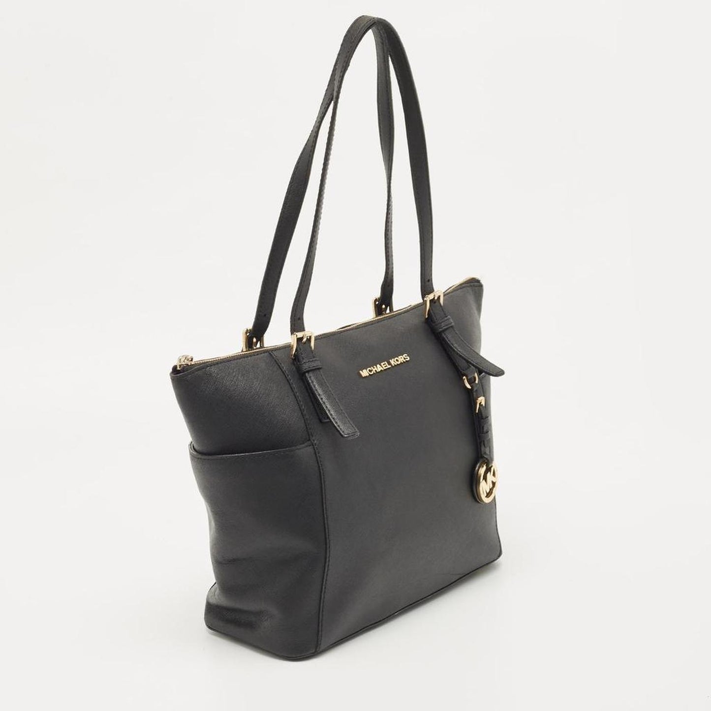 Michael Michael Kors Saffiano Leather Jet Set Top Zip Tote