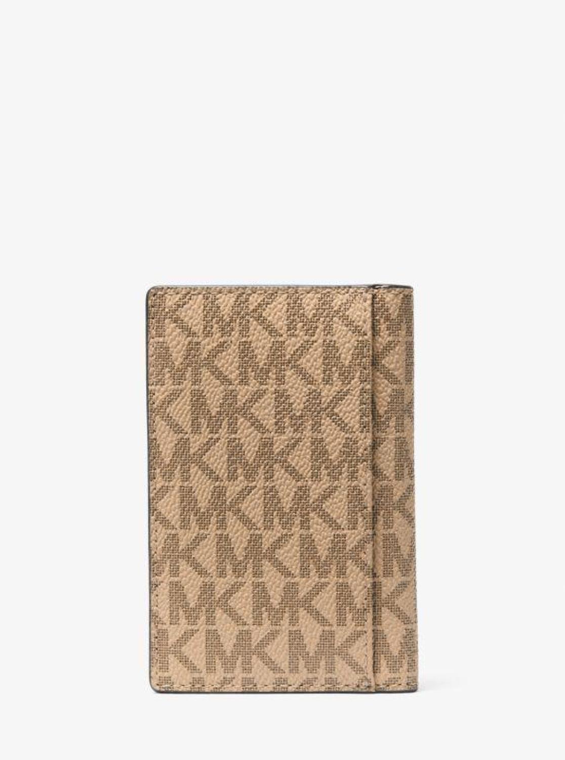 Rivington Striped Logo Bi-Fold Card Case