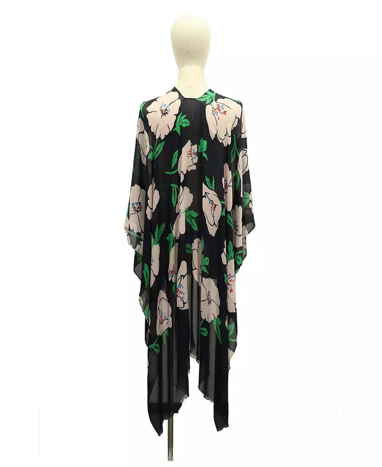 Women's Springtime Bloom Ruana