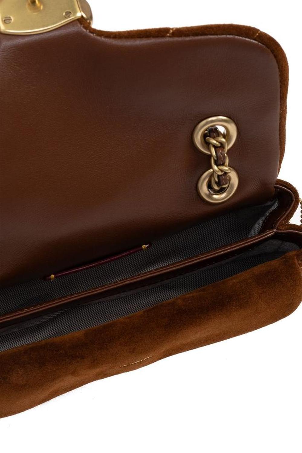 Coach Tabby Quilted Chain Linked Crossbody Bag