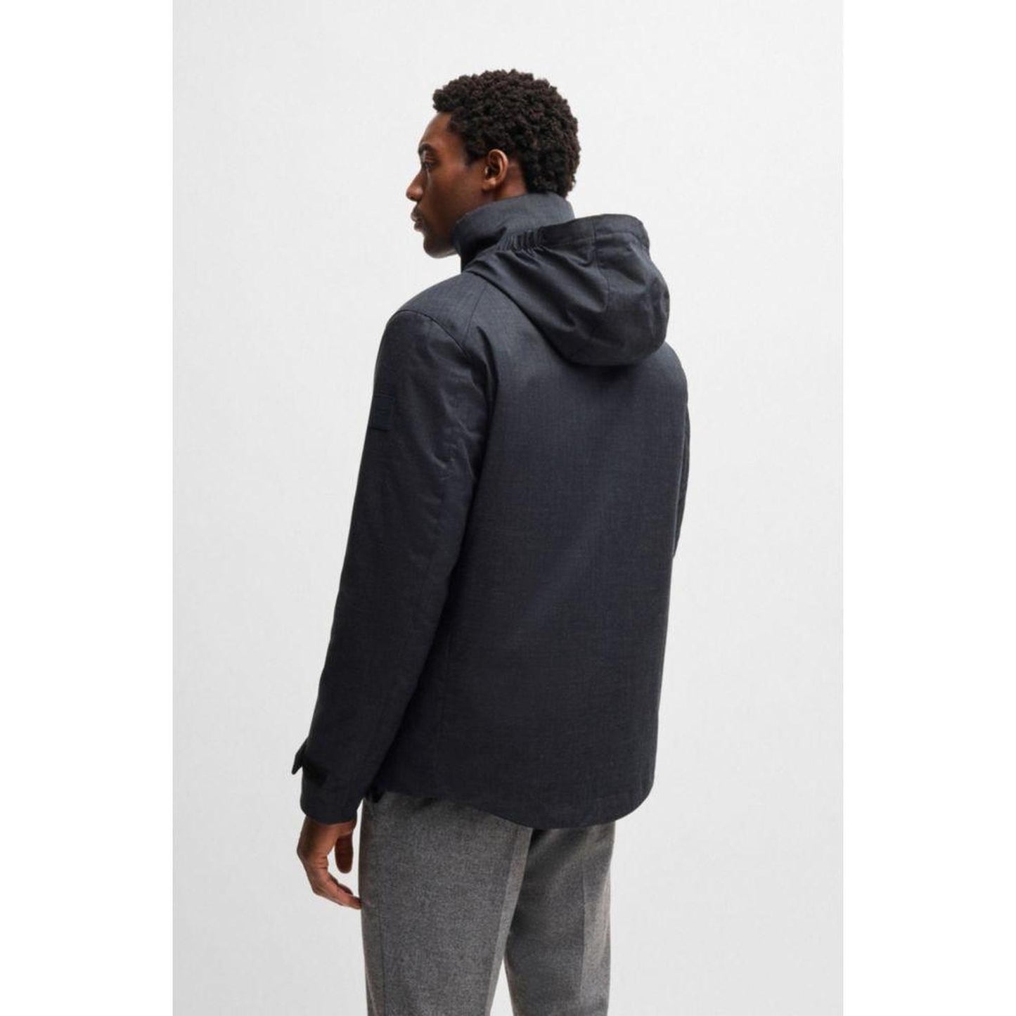 Waterproof jacket in a slim fit