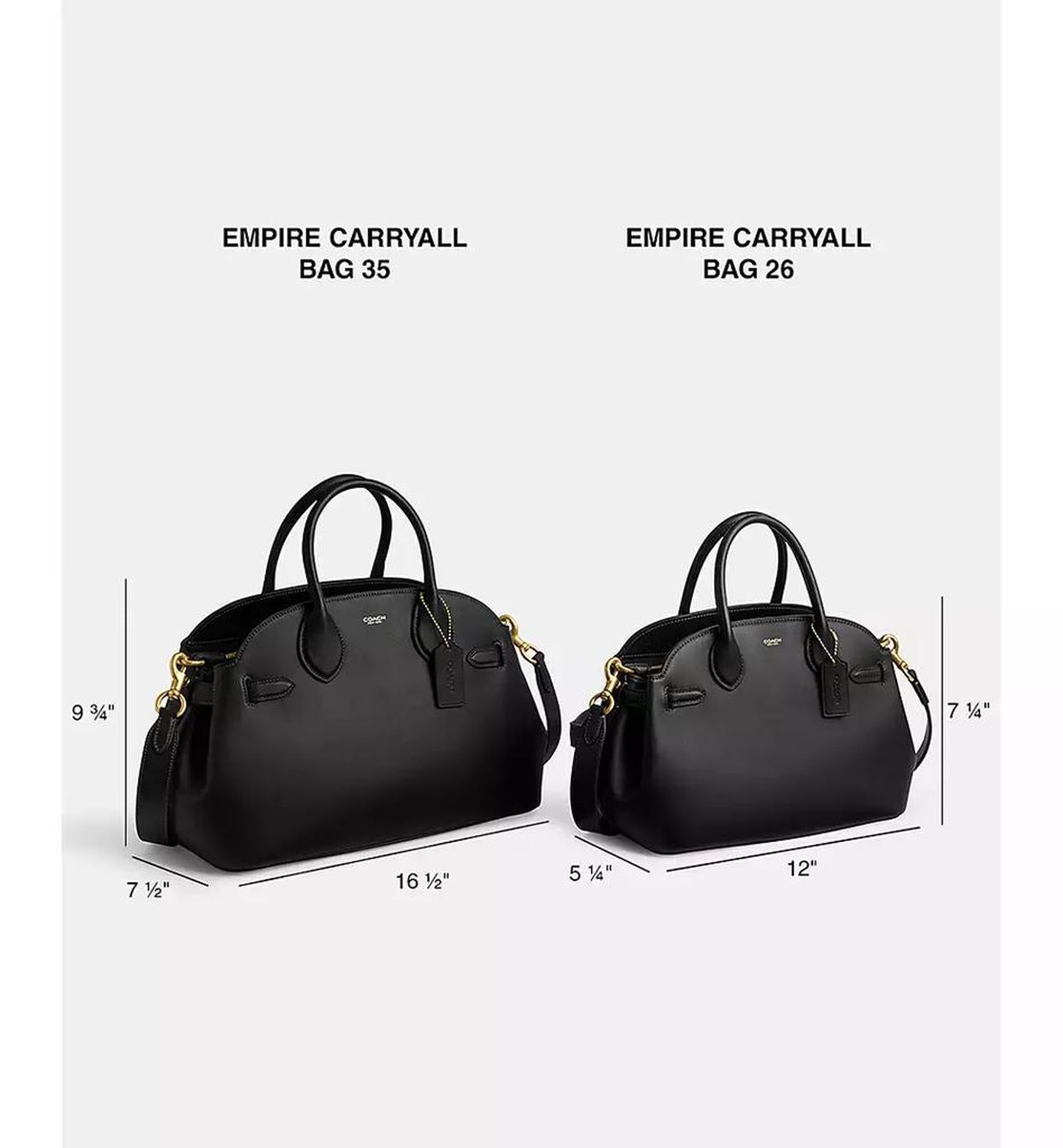Empire Large Soft Leather Carryall Bag 40