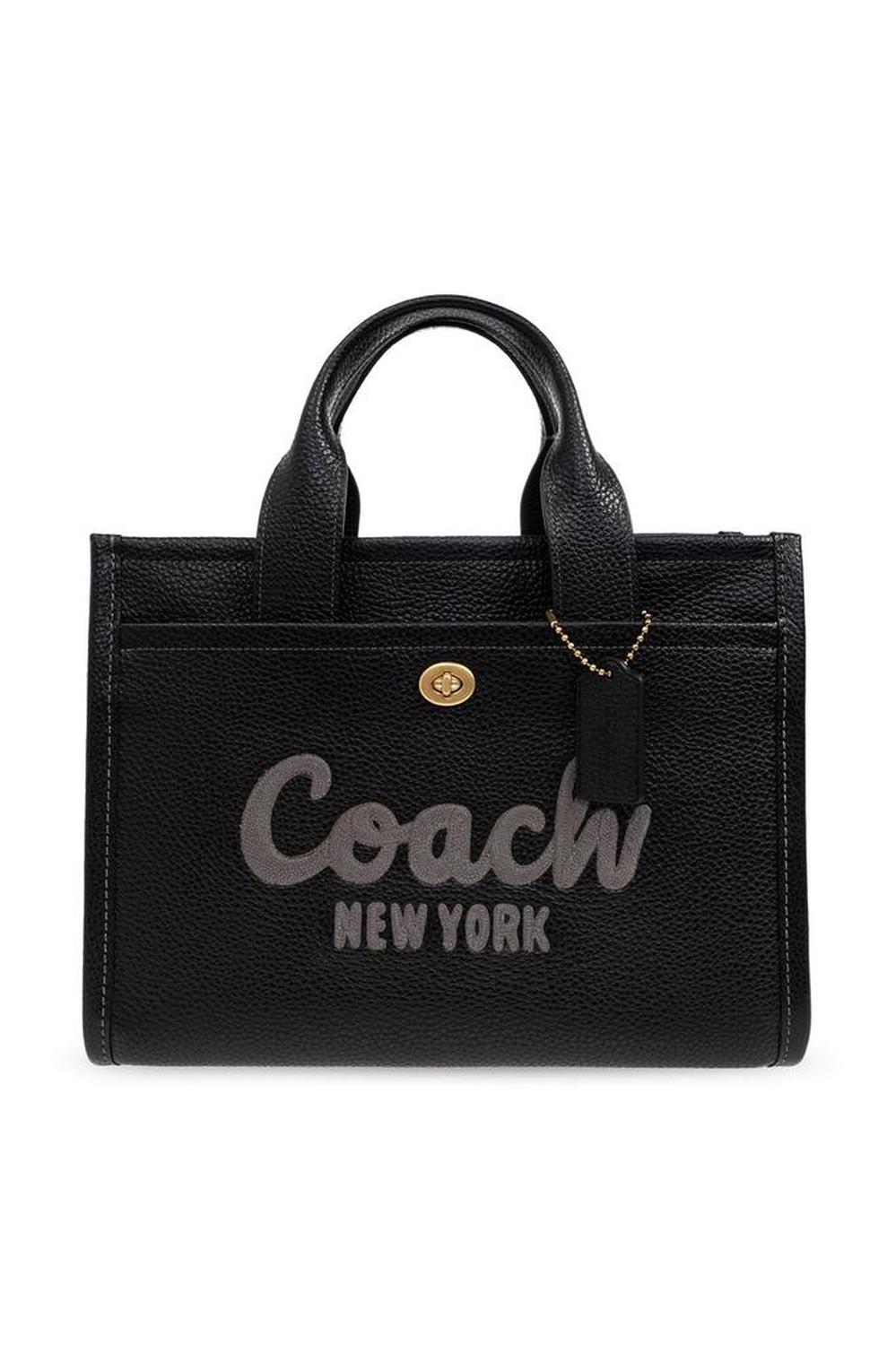 Coach Cargo Logo Detailed Tote Bag