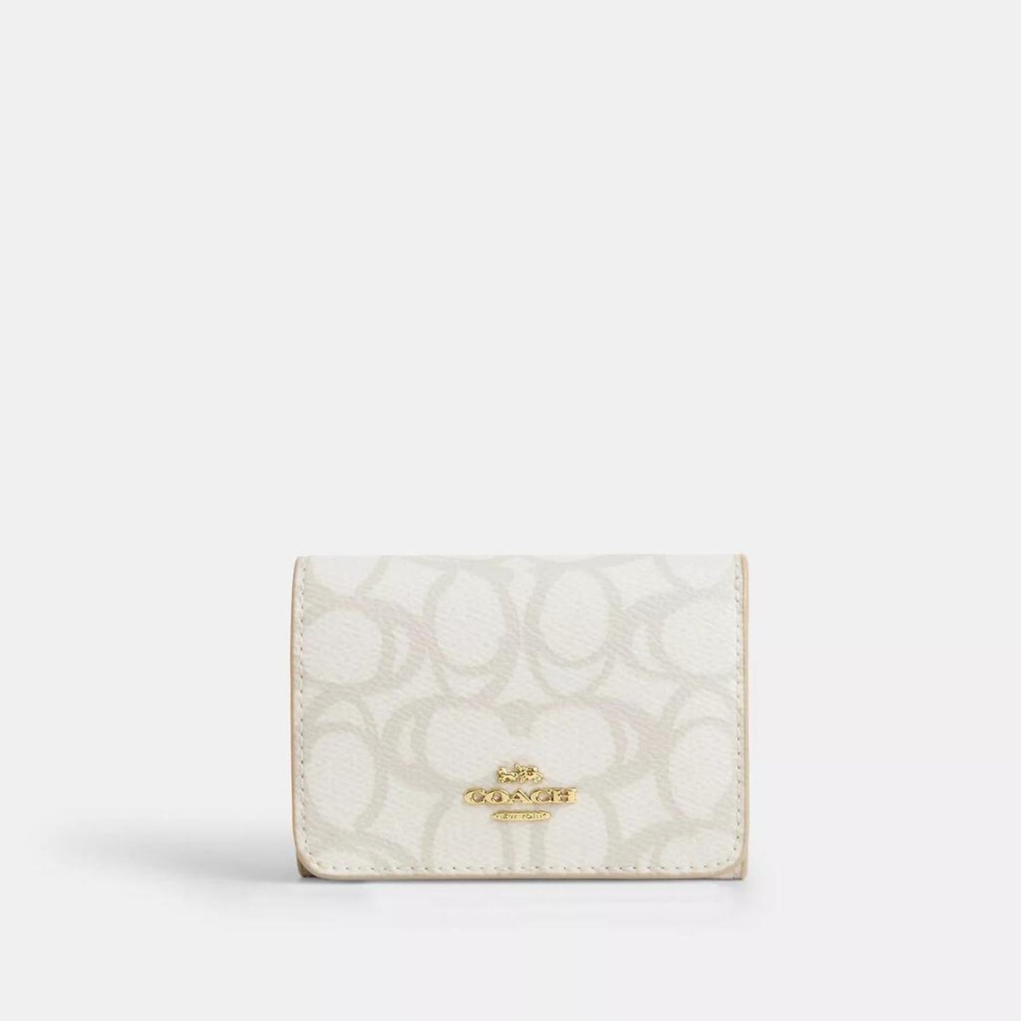 Card Holder Wallet In Sketch Signature Canvas