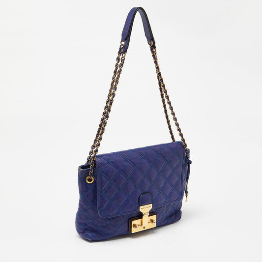 Marc Jacobs Quilted Leather Flap Crossbody Bag