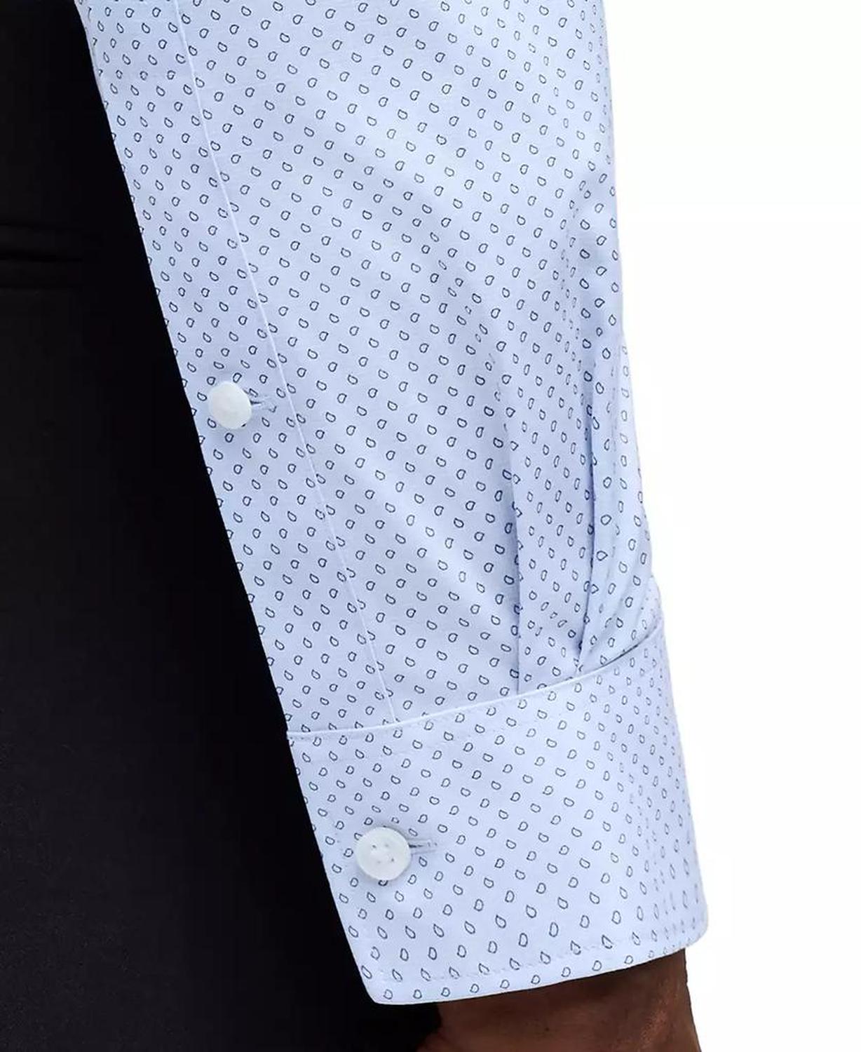 Men's Regular Fit Comfort Stretch Dress Shirt