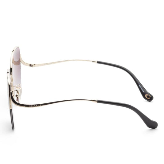Coach Women's 60mm Shiny Light Gold Sunglasses HC7156D-90053C-60