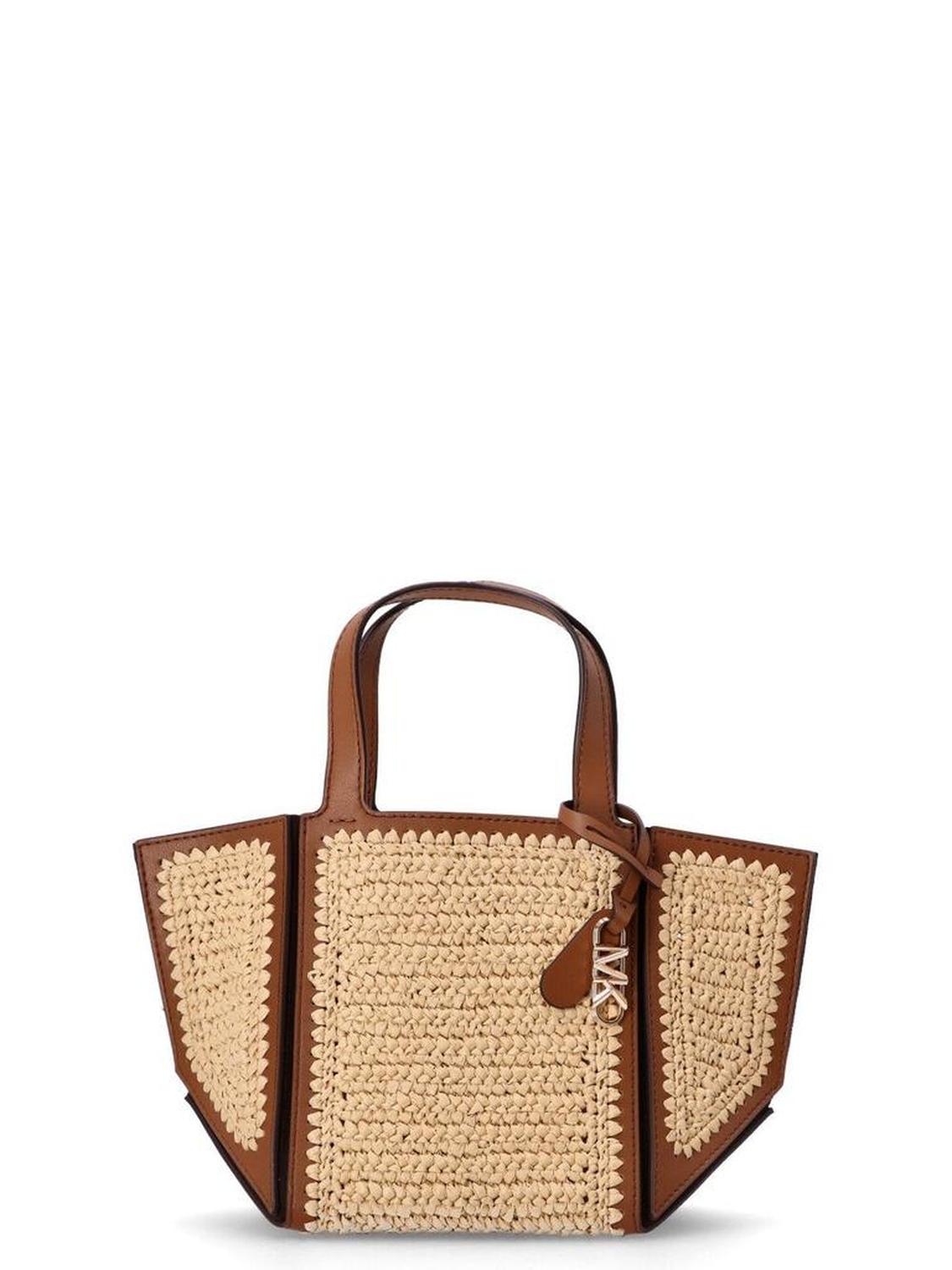 Michael Kors Jordi Small Hand-Crocheted Tote Bag