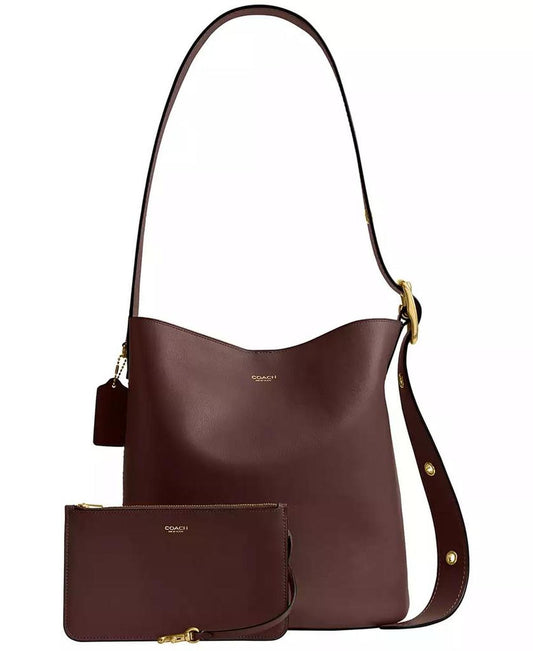 Bleecker Medium Leather Bucket Bag