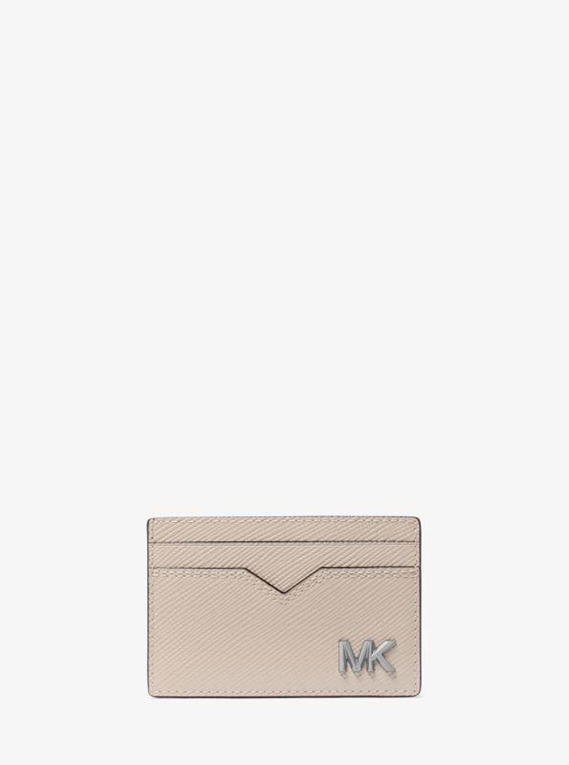 Edison Scratch-Resistant Crossgrain Leather Card Case