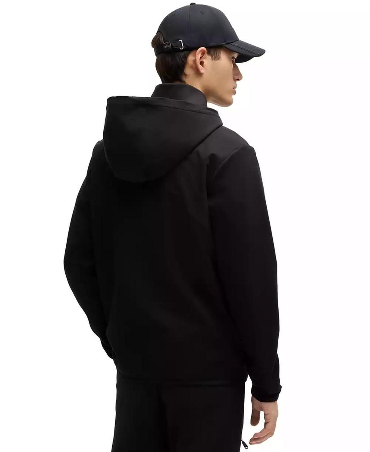Men's Bonded-Fleece Zip-Up Hoodie