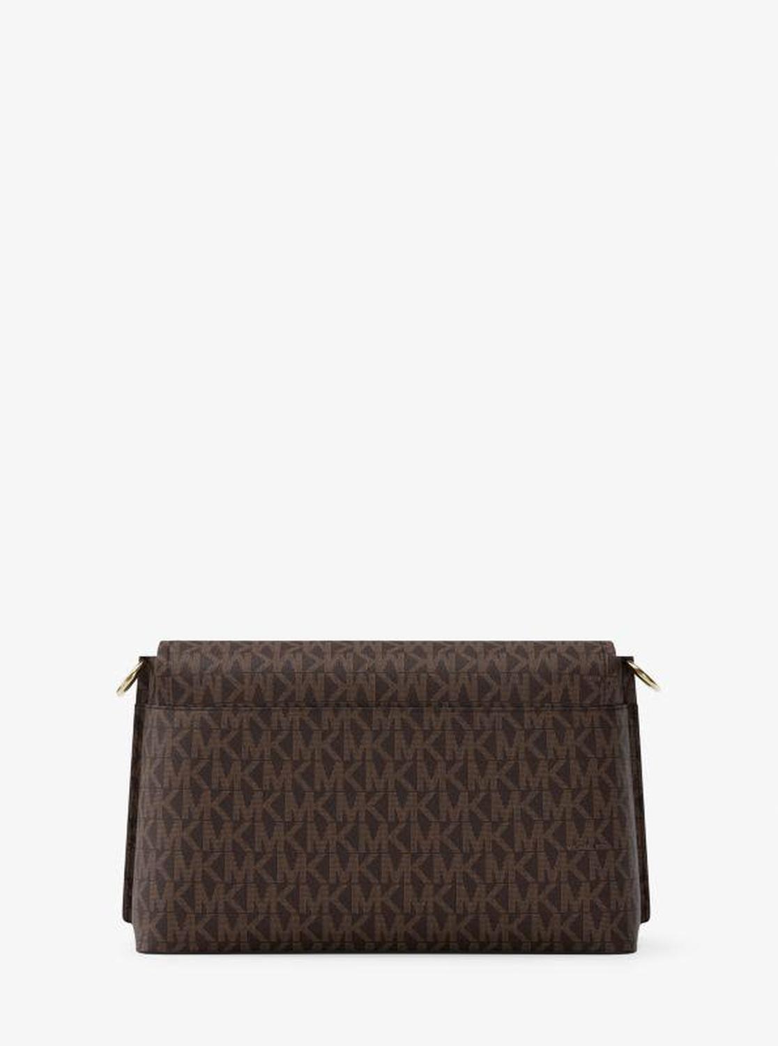 Evelyn Medium Signature Logo Crossbody Bag