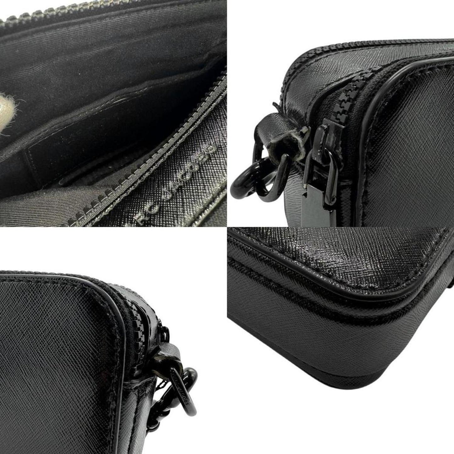 Leather Canvas Shoulder Bag (Pre-Owned)