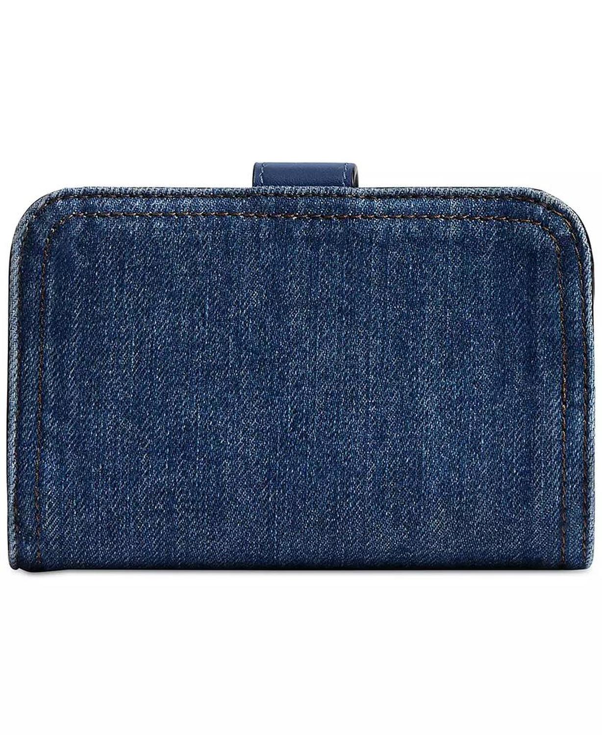 Washed Denim Tabby Wallet