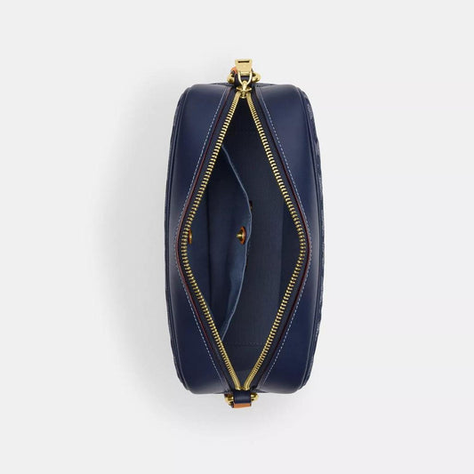 Jamie Camera Bag In Signature Denim