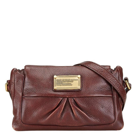Marc By Marc Jacobs  Leather Shoulder Bag (Pre-Owned)