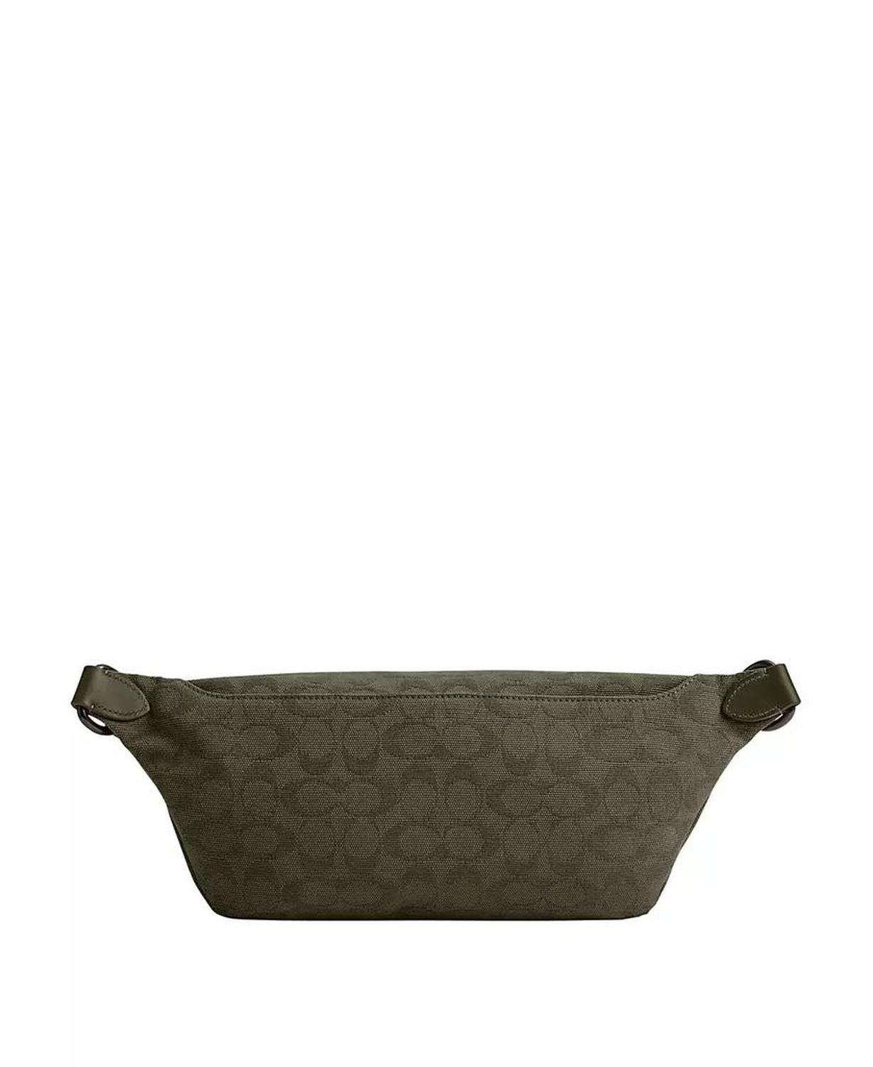 League In Signature Canvas Jacquard Belt Bag
