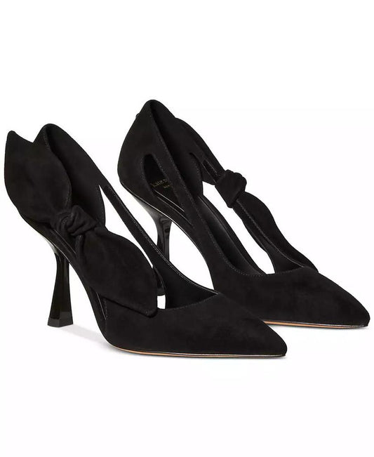 Women's Bunnie Suede Slip-On Pumps