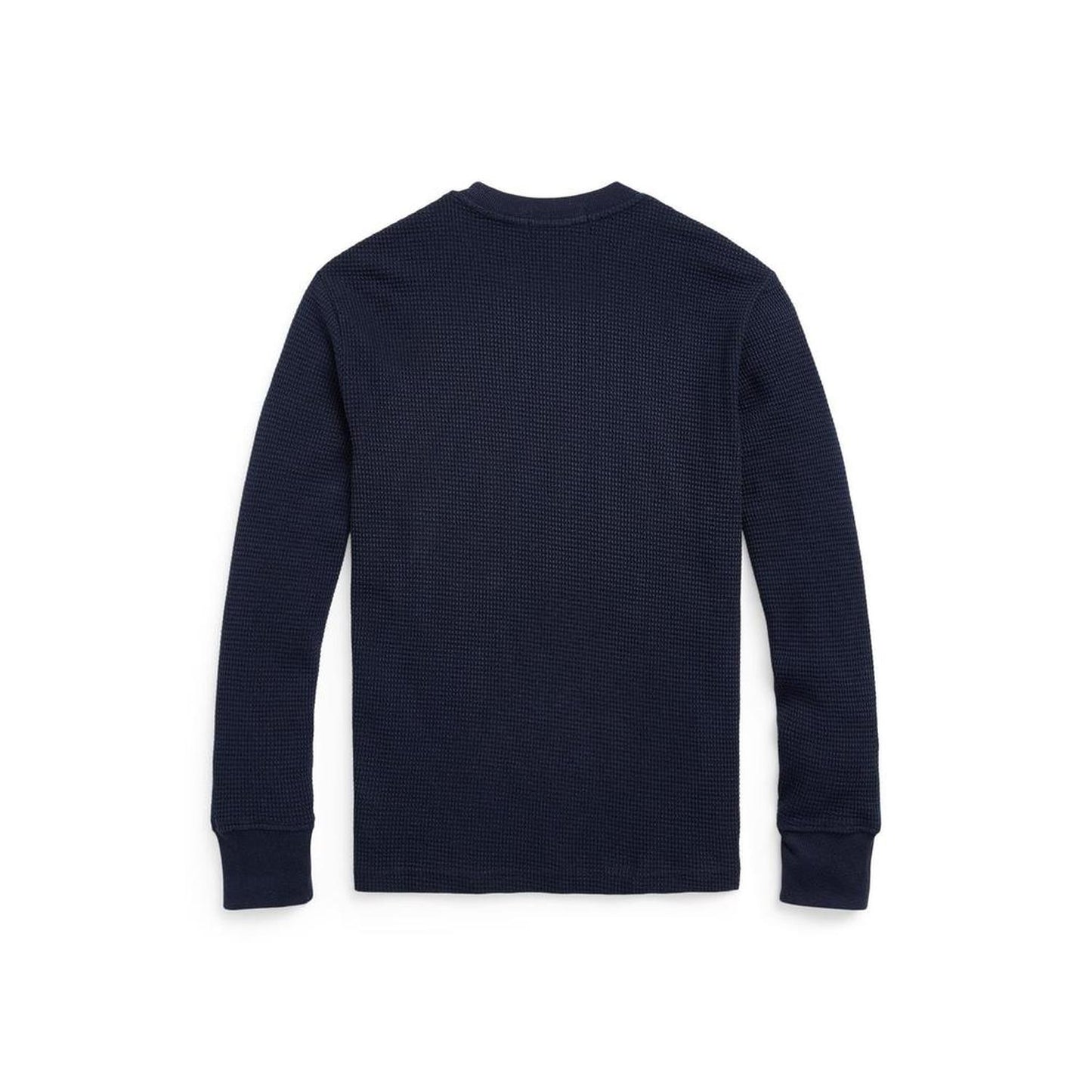 Waffle-Knit Cotton Long-Sleeve Tee (Big Kids)