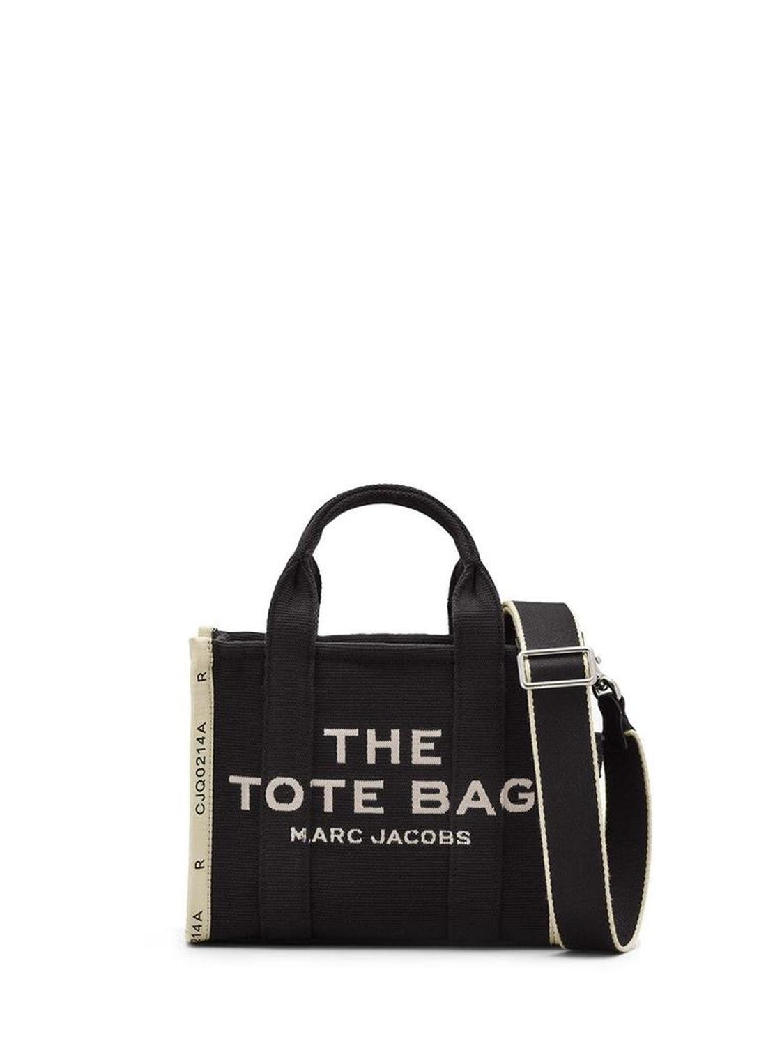Small Black Canvas Tote Bag