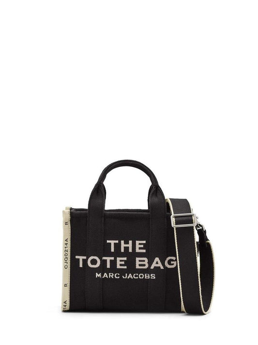 Small Black Canvas Tote Bag