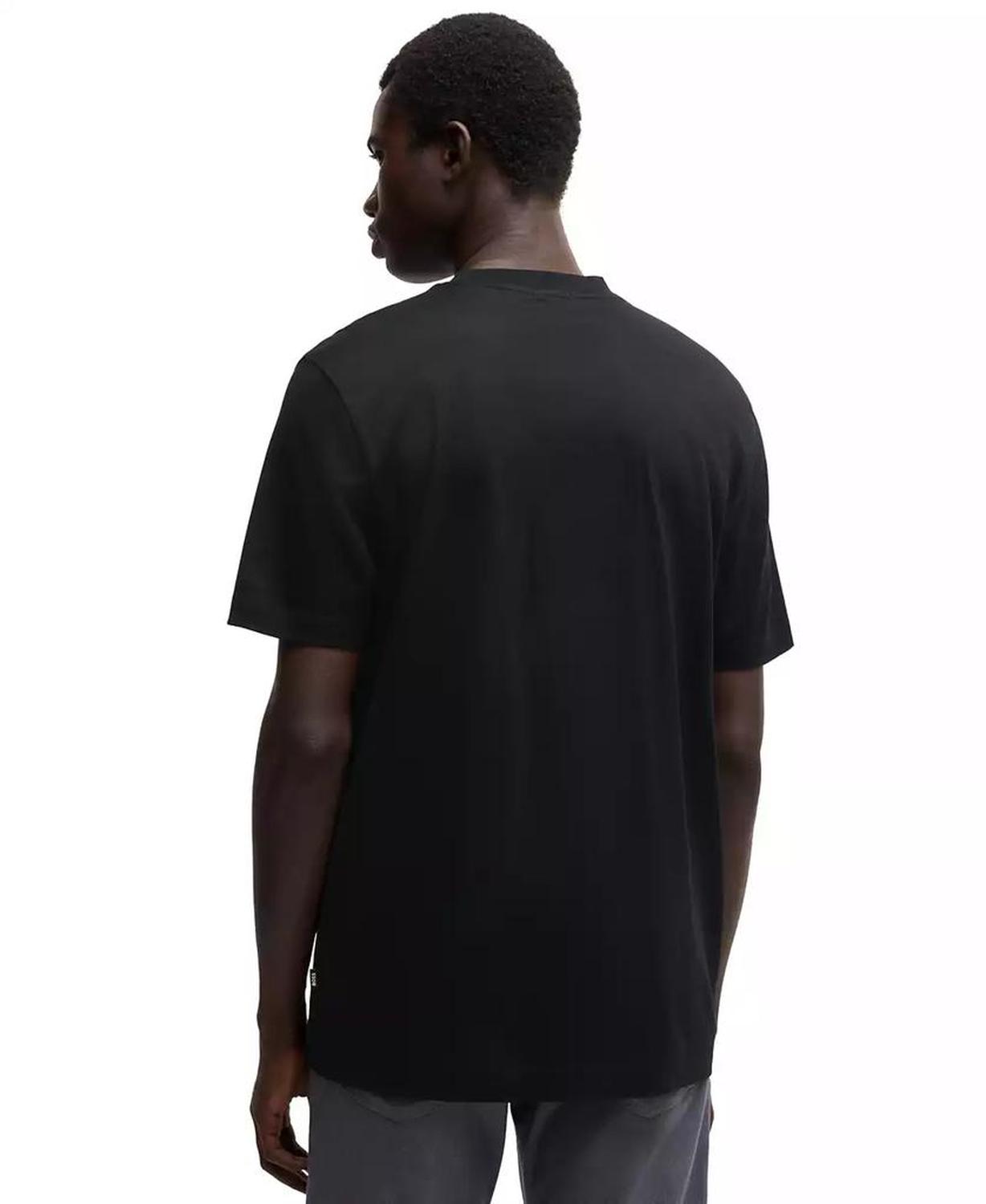 Men's Mercerised-Cotton Regular-Fit T-Shirt