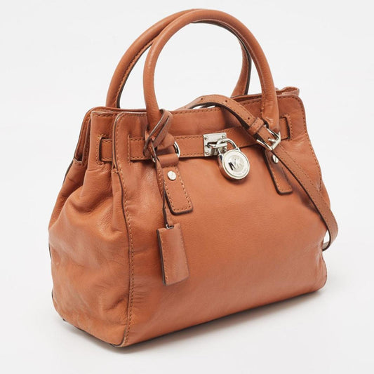 Michael Michael Kors Leather Hamilton North South Tote