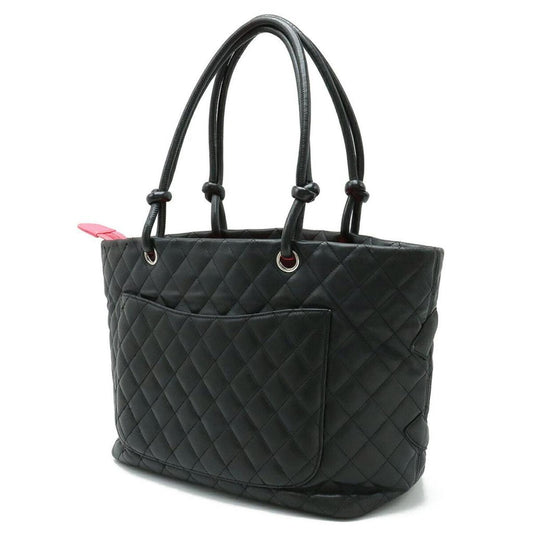 Chanel Cambon Line  Leather Tote Bag (Pre-Owned)