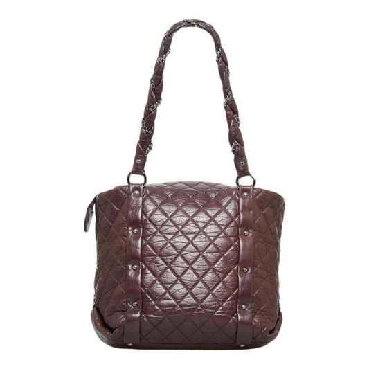 Chanel Lady Braid Leather Shoulder Bag (Pre-Owned)