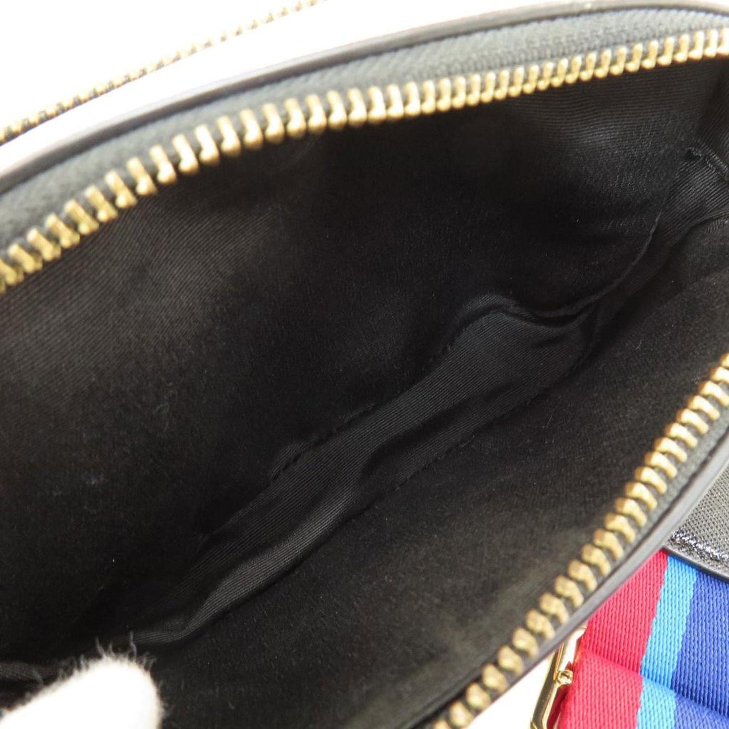 Navy Pvc Shoulder Bag (Pre-Owned)
