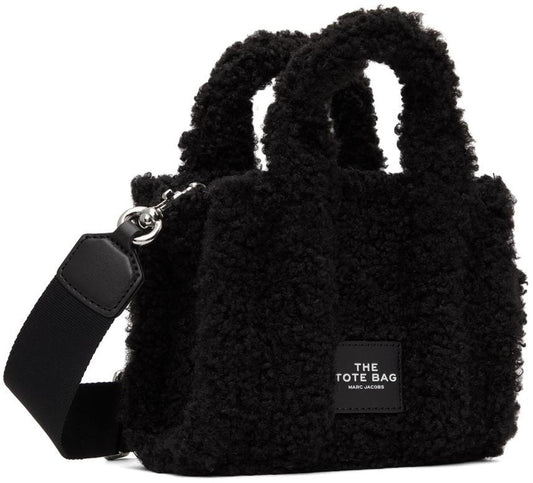 Black Micro 'The Teddy' Tote