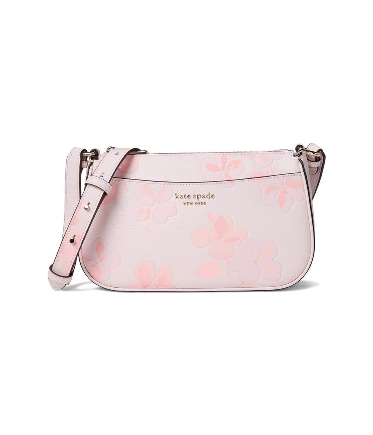 Bleecker Spring Pansies Crossbody