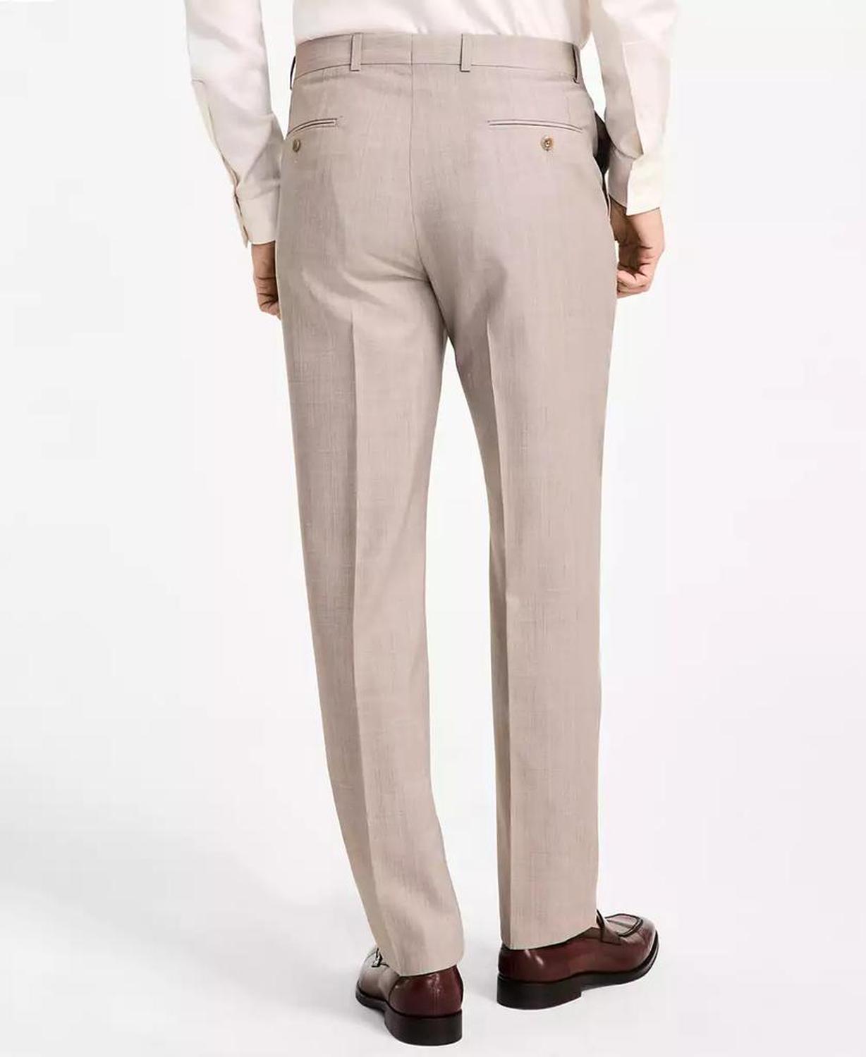 Men's Classic Fit Wool Blend Suit Pant