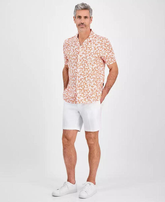 Men's Relaxed-Fit Floral Shirt