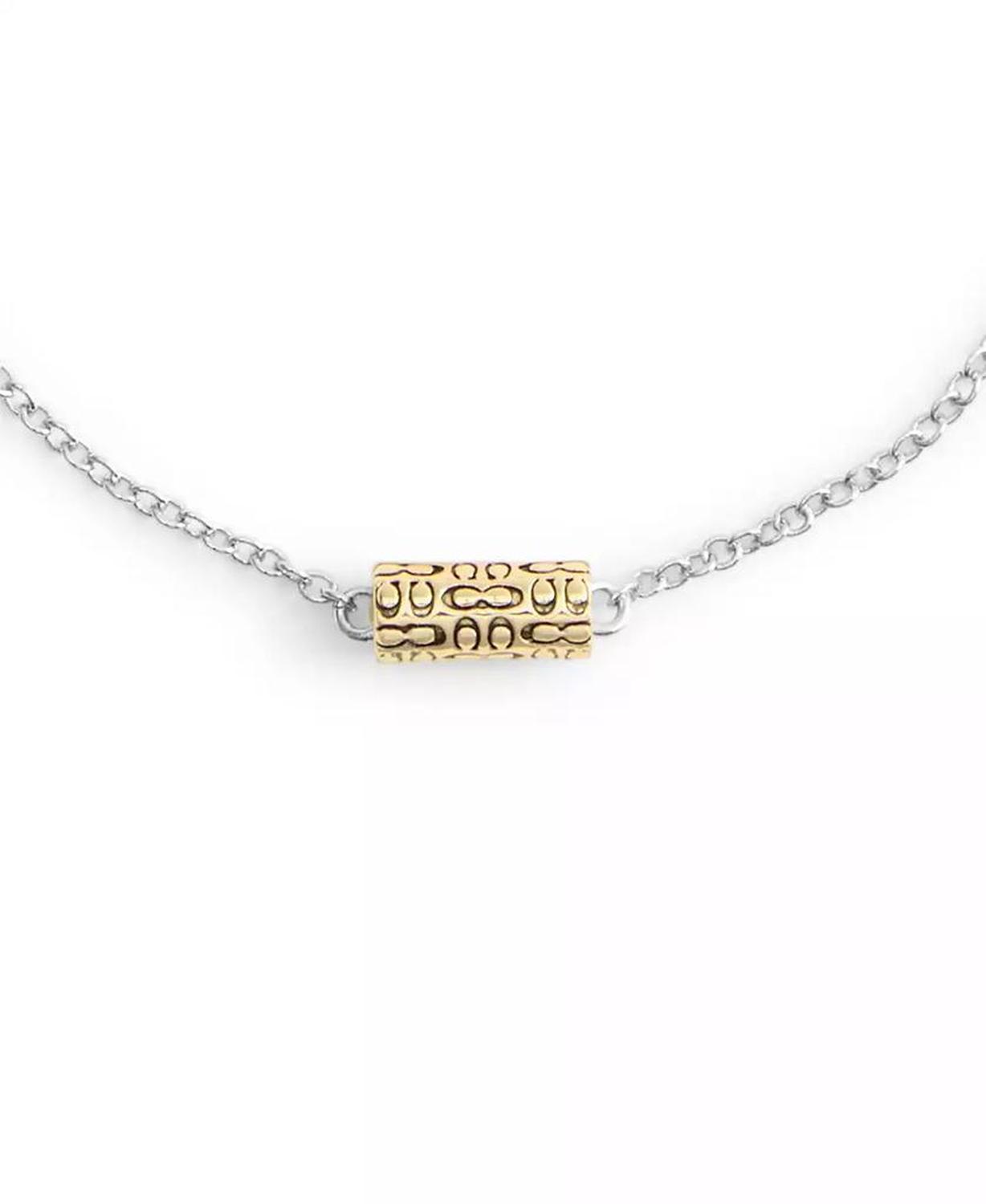 Signature Quilted Tube Slider Bracelet