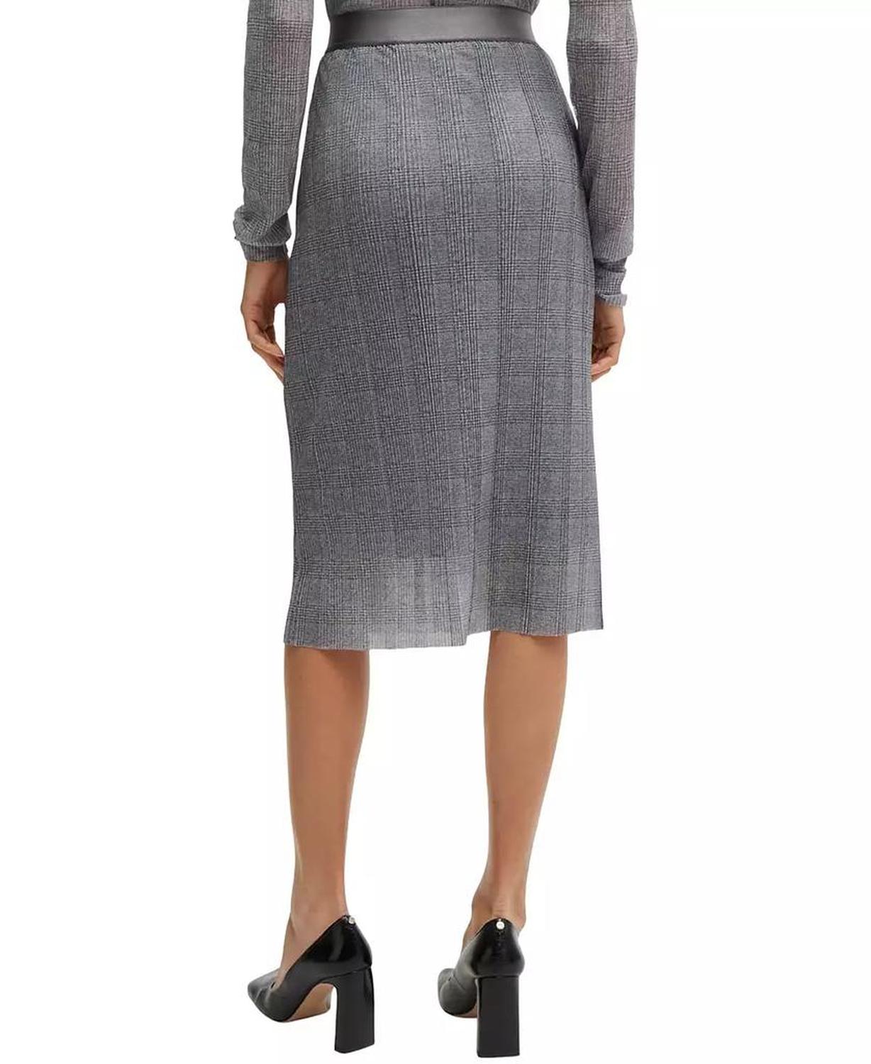 Women's Print Slim-Fit Skirt