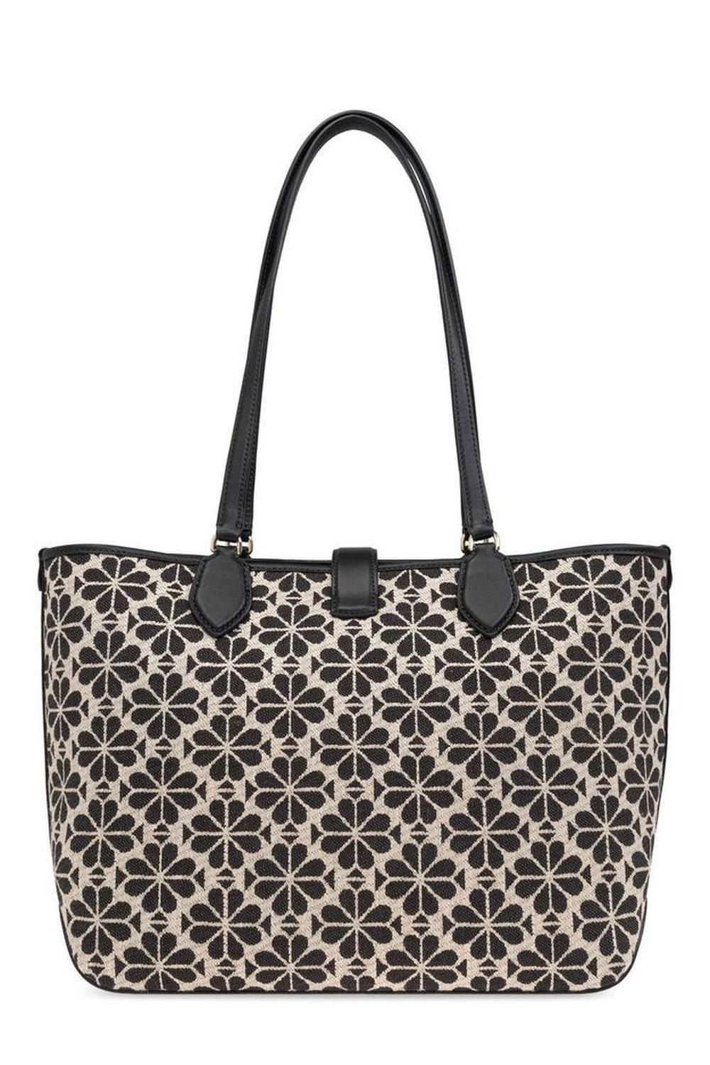 Kate Spade Spade Flower Jacquard Medium Open Tote Bag