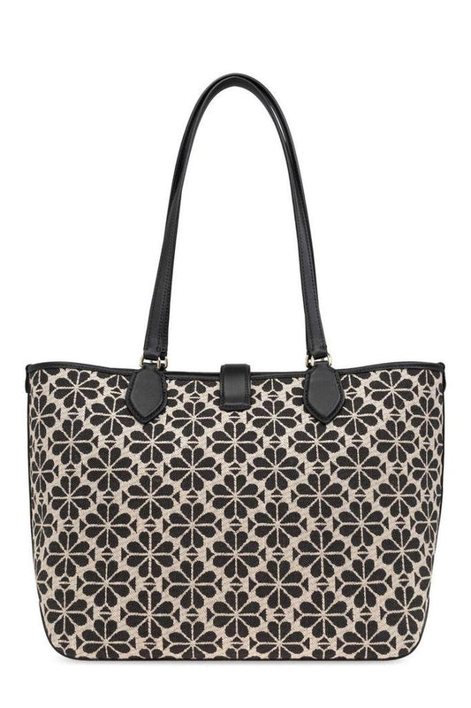 Kate Spade Spade Flower Jacquard Medium Open Tote Bag