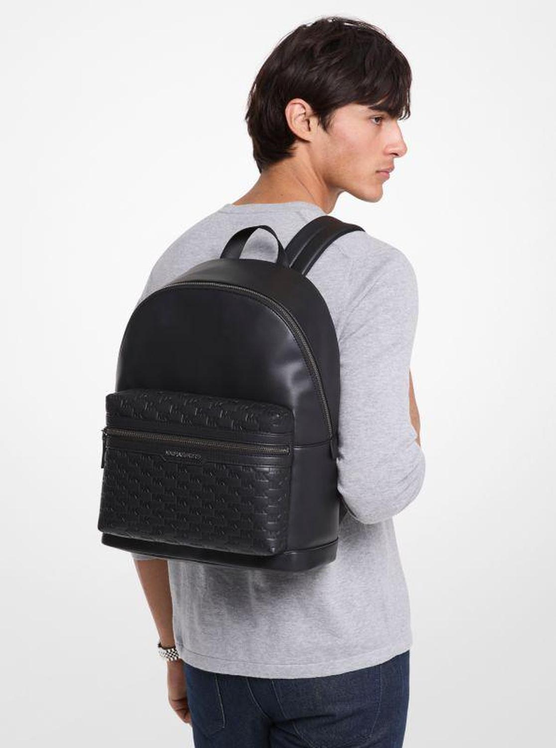 Cooper Logo Embossed Backpack