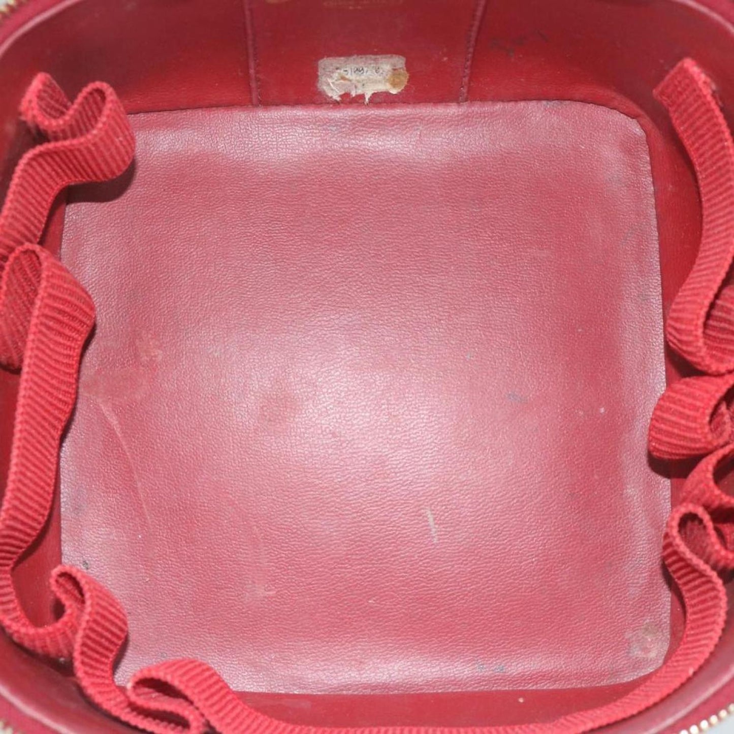 Chanel Vanity Leather Clutch Bag (Pre-Owned)