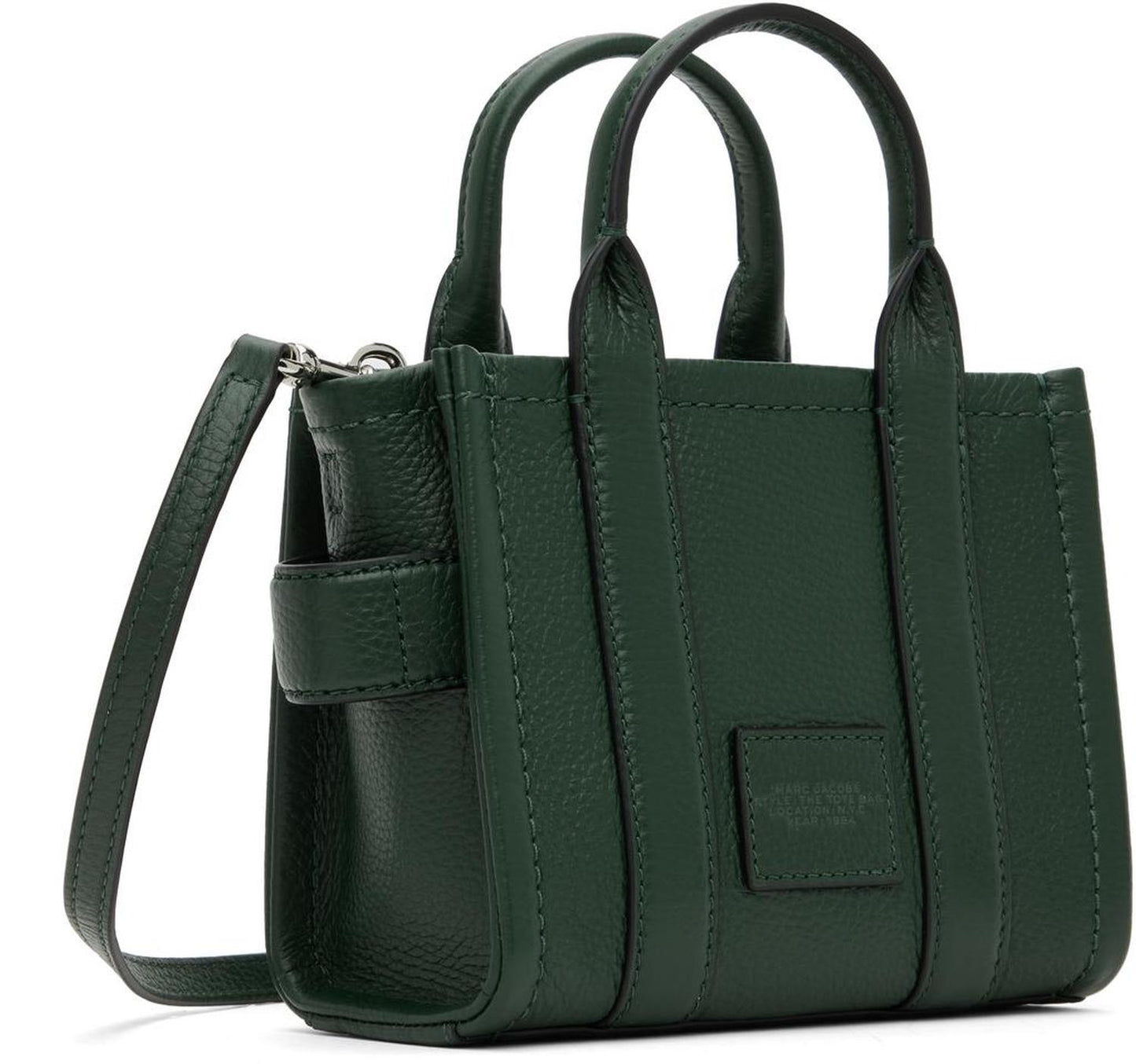 Khaki 'The Leather Crossbody' Tote